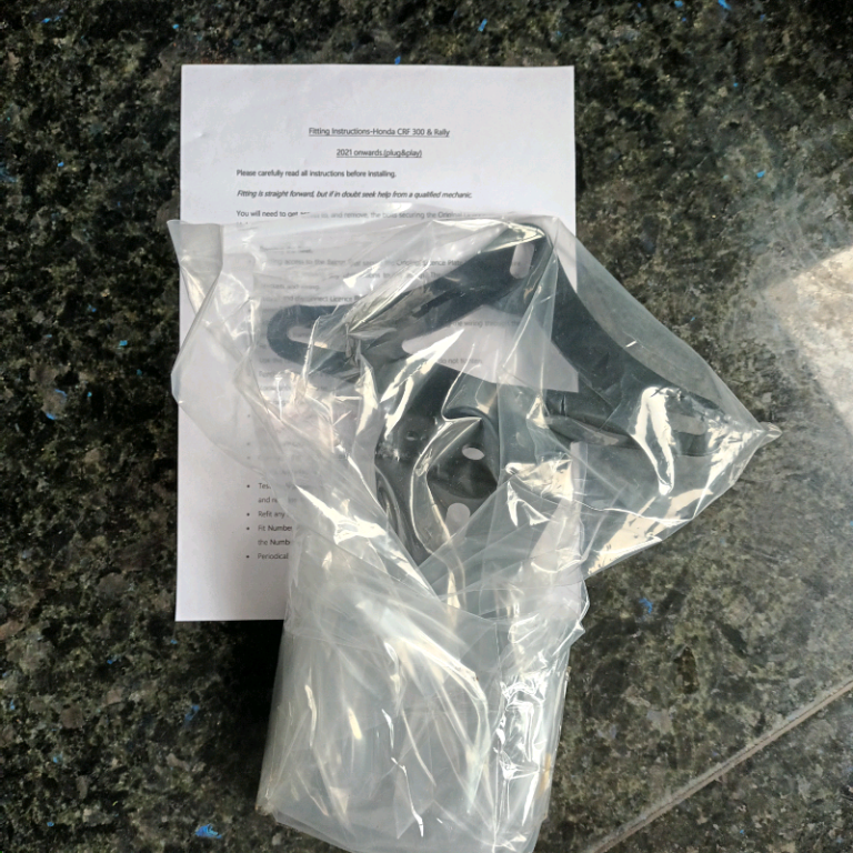 Honda CRF300L & Rally Tail Tidy and light - crf300