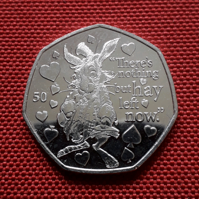 50p 2021 - March Hare Alice in Wonderland coin | in Redcliffe, Bristol ...