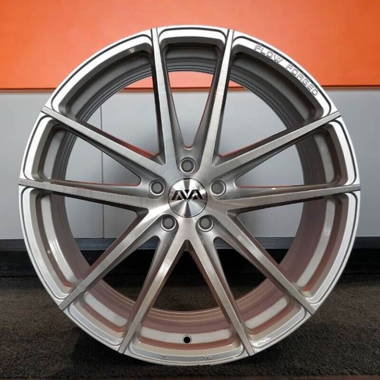 20Inch Ava HSF-001 (Silver) 5x112 Alloy wheels and tyres suits Audi, A4,A5,A6 ETC & New BMW Models