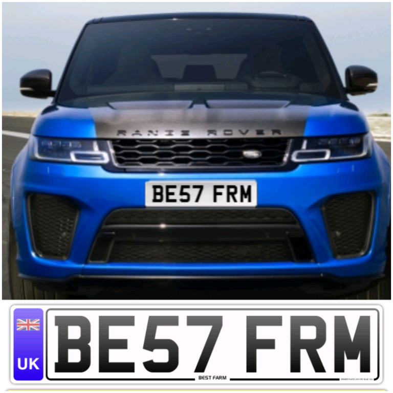 BEST FRM FIONA FRANK FRED FATIMA FARM PRIVATE REGISTRATIONNUMBER PLATE
