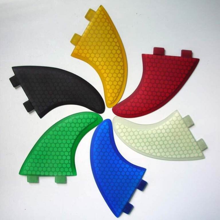Surfboard Fins FCS fit Quad Set(4) Surfing Fin G5 & GX Quads 6 Colours