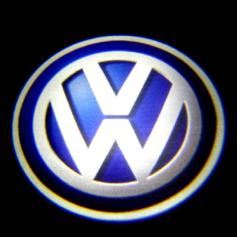 2 x VW LED 3D GHOST LASER DOOR LOGOS TOP QUALITY