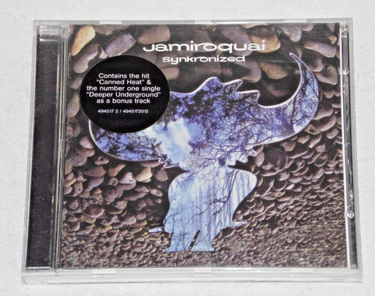 MUSIC CD ALBUM JAMIROQUAI SYNKRONIZED 10 TRACKS CANNED HEAT SUPERSONIC