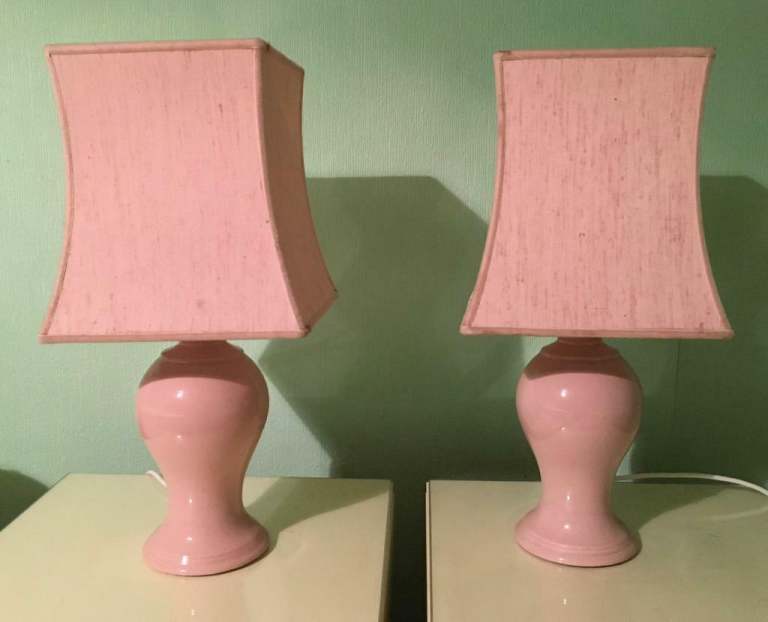 Pair of Table/Bedside Lamps