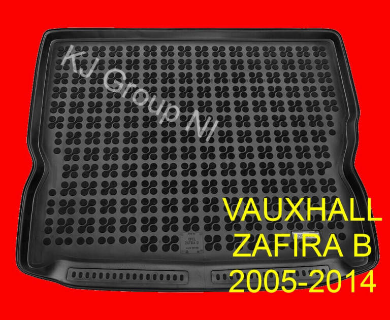 VAUXHALL ZAFIRA B 2005-2014 Tailored Rubber Boot Liner / Mat / Tray