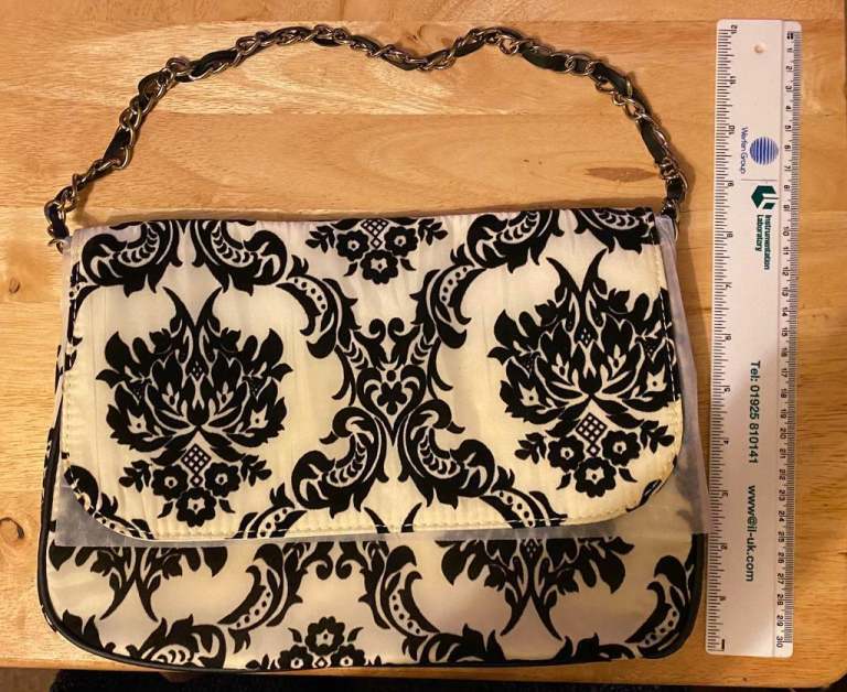 New Flocked  bag bought from Avon Cosmetics