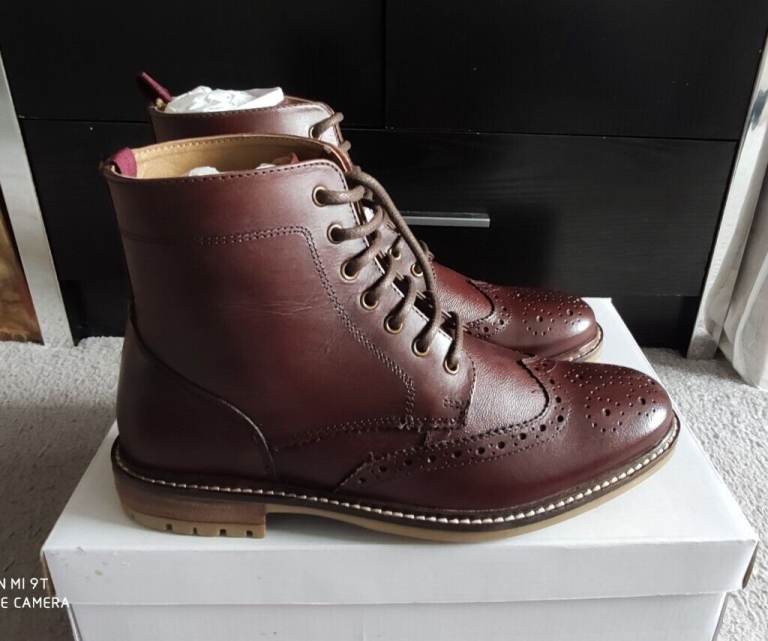 image for NEW. Twisted Gorilla Brown Ankle Boots Size 7 THIS ITEM IS NOT ENIGIBLE FOR DELIVERY.