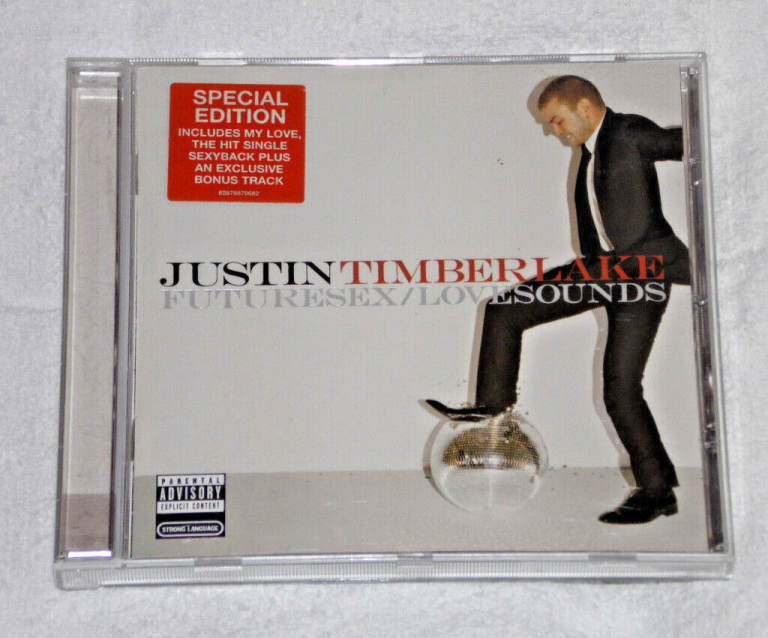 MUSIC CD ALBUM JUSTIN TIMBERLAKE 13 TRACKS FUTURE SEX LOVE SOUNDS SPECIAL EDITIO
