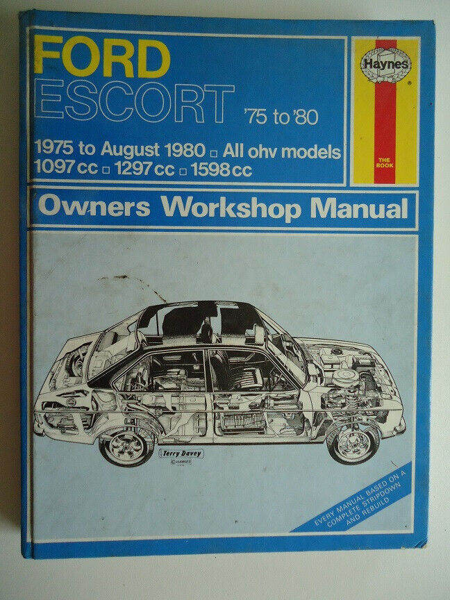 Ford Escort workshop manual 1975-1980 - Haynes 280