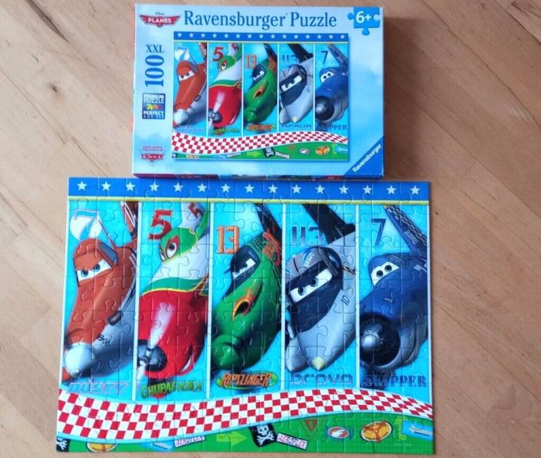 🛩️ Ravensburger Disney Planes Puzzle 100pc (Dusty) / Toys / kids