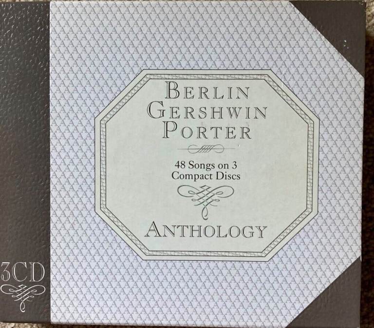 Berlin, Gershwin, Porter-Anthology 48 Songs on 3 CD Box set ~ LIKE NEW