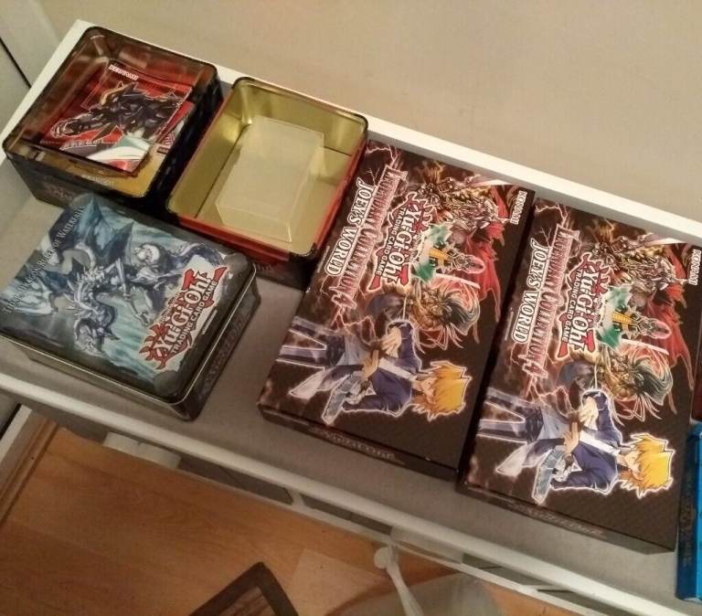Empty Yu-Gi-Oh! Collector Tins & boxes