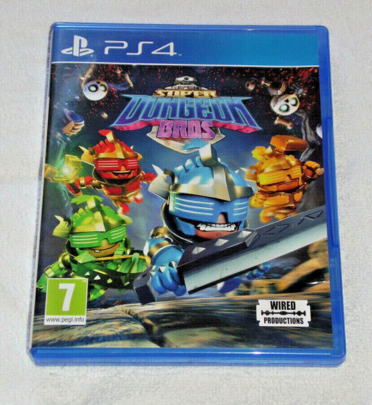 PLAYSTATION PS4 GAME SUPER DUNGEON BROS WIRED PRODUCTIONS BROSB4FOES PAL UK