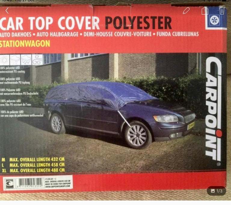 Car Top Cover for Estate Car (new in box)
