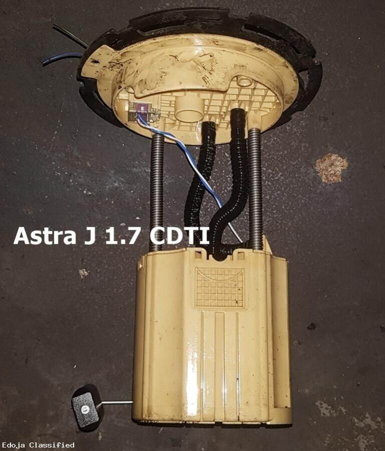 Vauxhall Astra J 1.7 Cdti Fuel Pump In Tank 2011