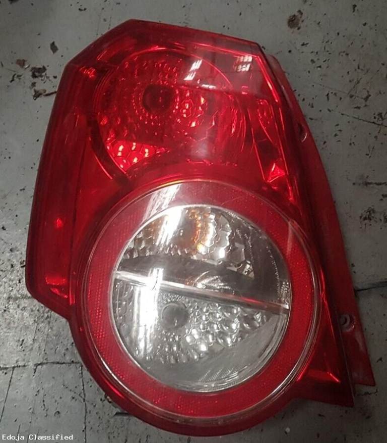 Chevrolet Aveo Left Side Rear Light 2009
