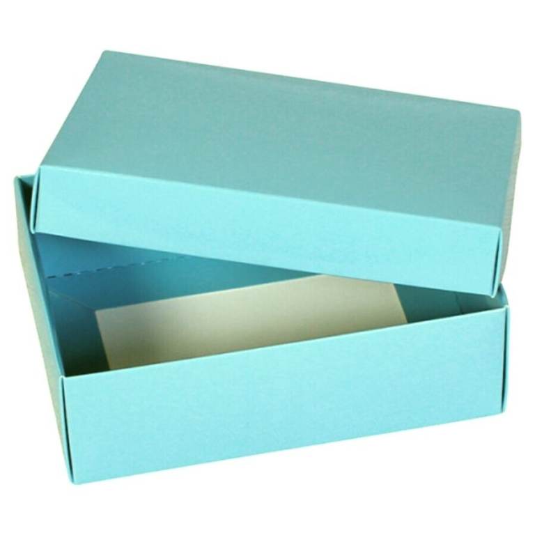 Baby Blue Gift Box & Lid - Christening, Christmas, Birthday, Keepsake (Large) 