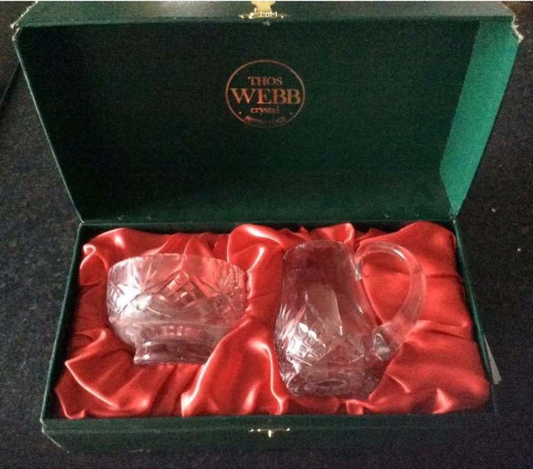 Thos Webb crystal set