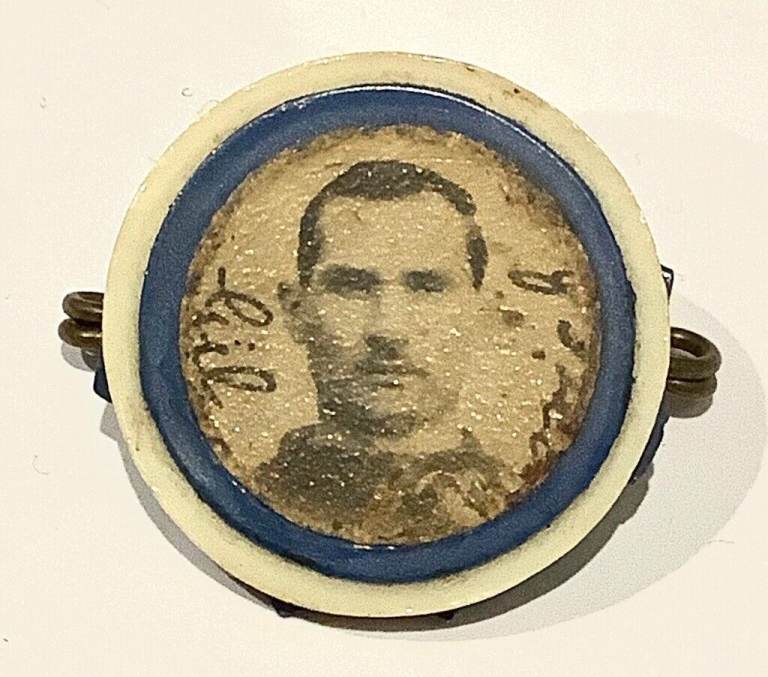 Birmingham City Badge Gil Merrick Vintage Football Pin