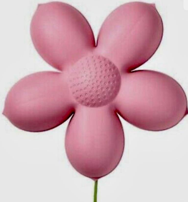 IKEA SMILA PINK FLOWER  WALL LIGHT