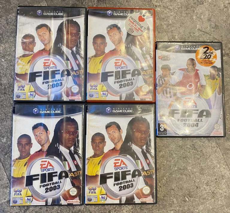 Nintendo GameCube games. £1 each