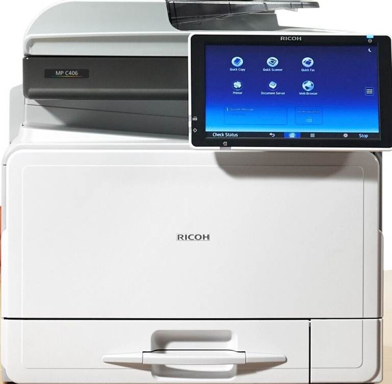 RICOH AFICIO MPC306 MULTIFUNCTIONAL COLOUR PRINTER WITH WIRELESS FACILITY