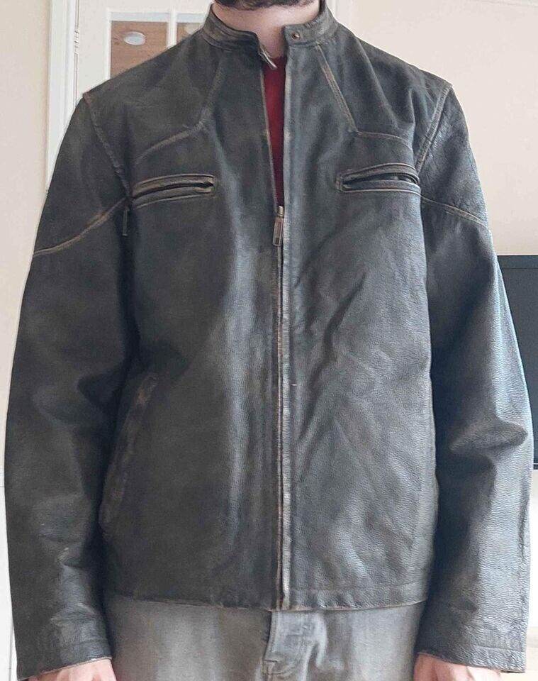 Leather Jacket S-M Size