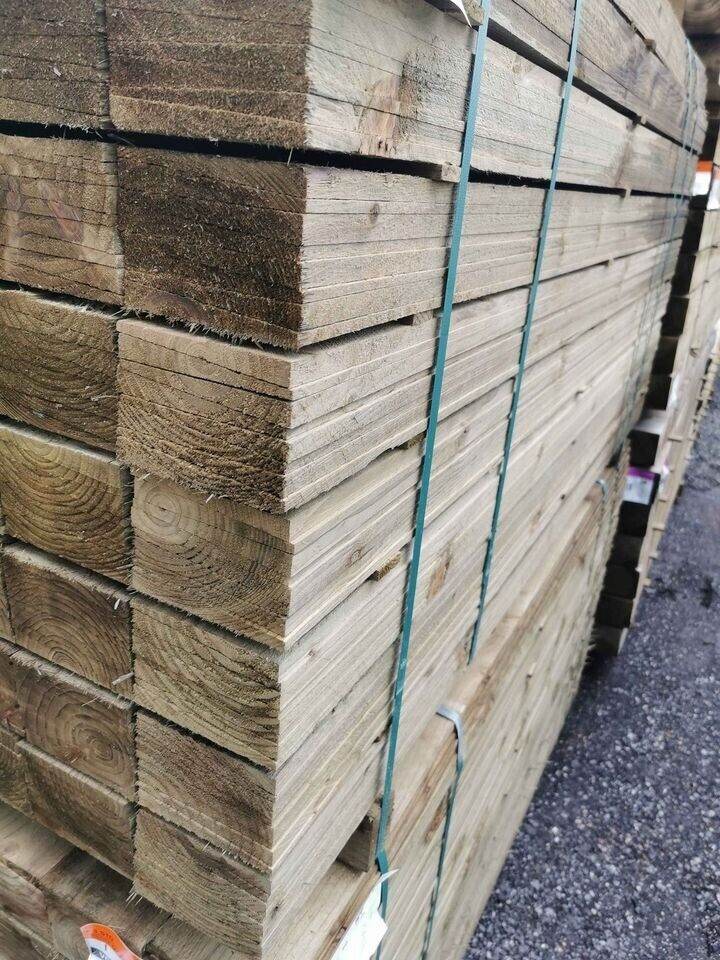 Feather Edge Fencing From £1.35 (ex 22mm x 125mm x 1.5m)