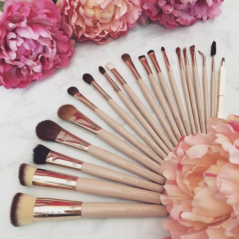 Sonia Roselli Beauty The Nudes 19 x Piece Makeup Brush Collection