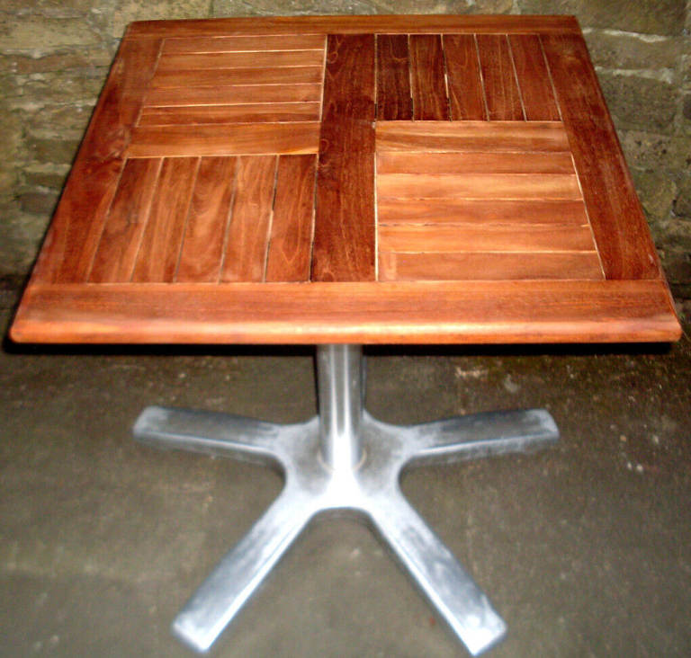 SIX STYLISH OUTDOOR PUB OR BISTRO TABLES: MICROPUB, BISTRO, HOME BAR, MAN AND WOMANCAVE