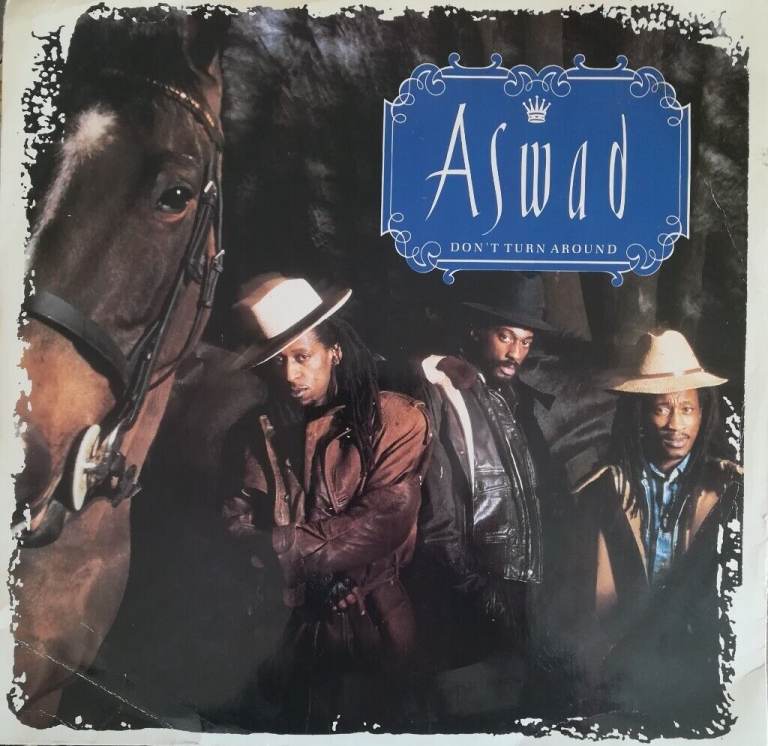 Original 1988 Vinyl Aswad - Don't Turn Around / Woman - Mango Label