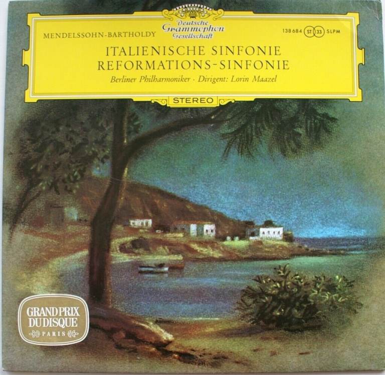 Mendelssohn: Italienische Sinfonie + Reformations-Sinfonie /Maazel/Berlin Phil