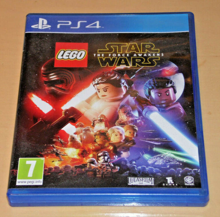 SONY PLAYSTATION PS4 GAME LEGO STAR WARS THE FORCE AWAKENS WB PAL PEGI 7