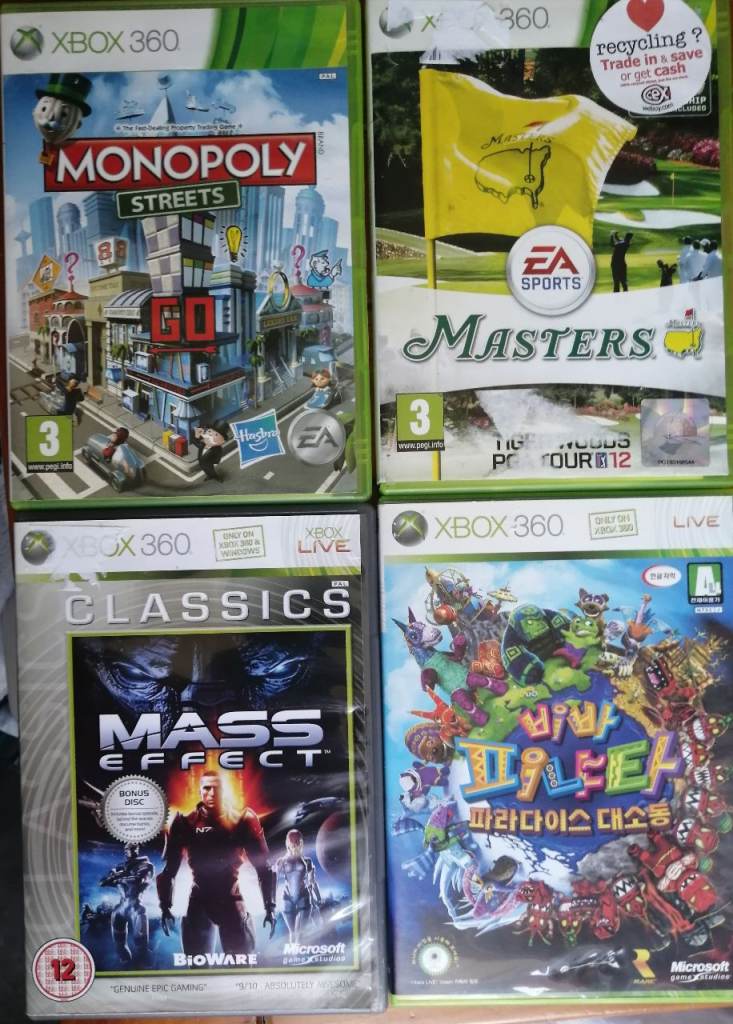 Xbox 360 and wii games 