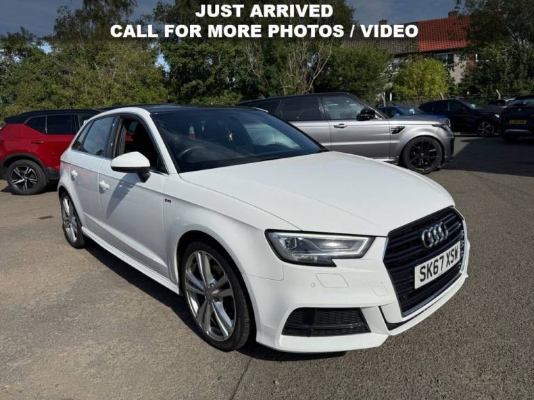 2017 Audi A3 1.5 TFSI S Line 5dr HATCHBACK PETROL Manual