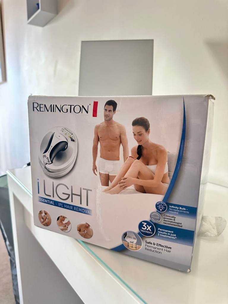 Remington i-LIGHT Essential IPL6250 Hair Removal System – Brand New, Unused