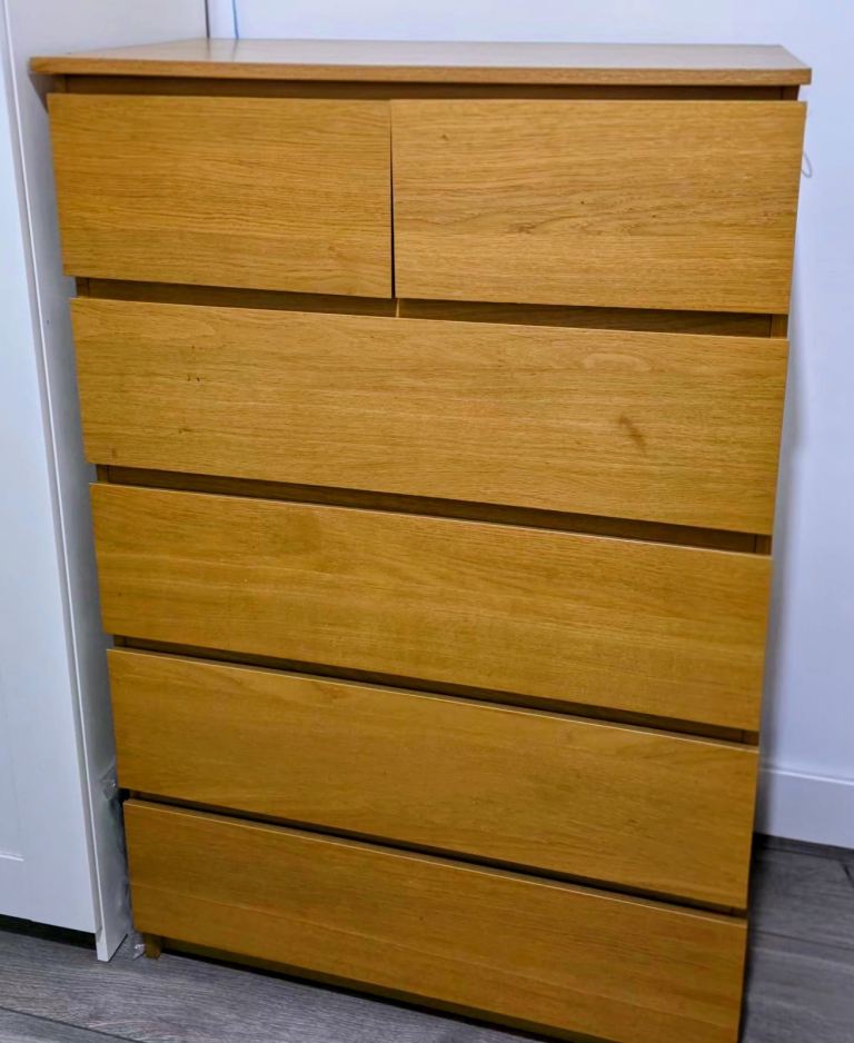 image for IKEA 6 chest drawers