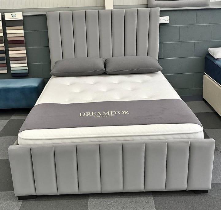 Double Bed With Quality Mattress And Free Home Delivery Inbox For Price