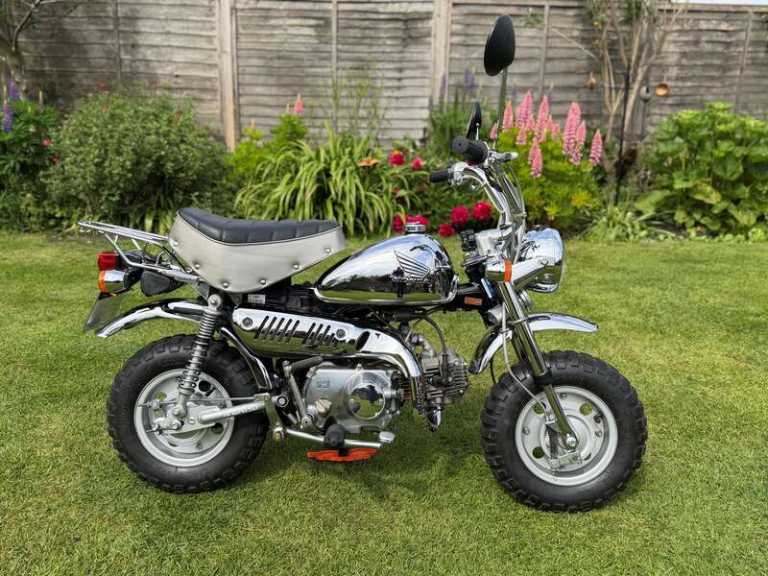 2004 Honda Z50 Chrome Limited Edition Monkey 49cc