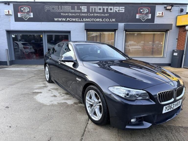 2013 BMW 5 Series 520d M Sport 4dr Step Auto SALOON DIESEL Automatic