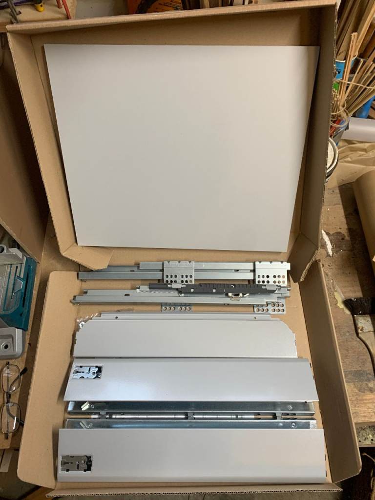 Metal Drawer Box - 500mm