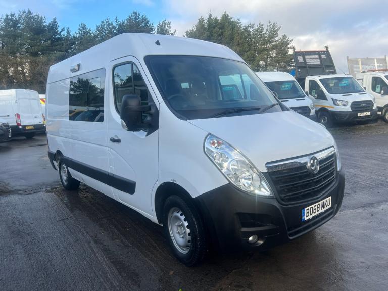2018 Vauxhall Movano 2.3 CDTI H2 Van 130ps PANEL VAN Diesel Manual