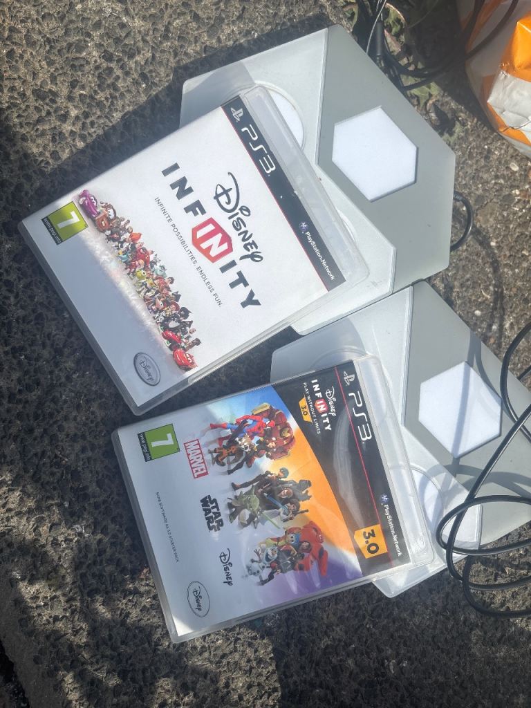 Disney Infinity PS3 Games with Portals – Good Condition