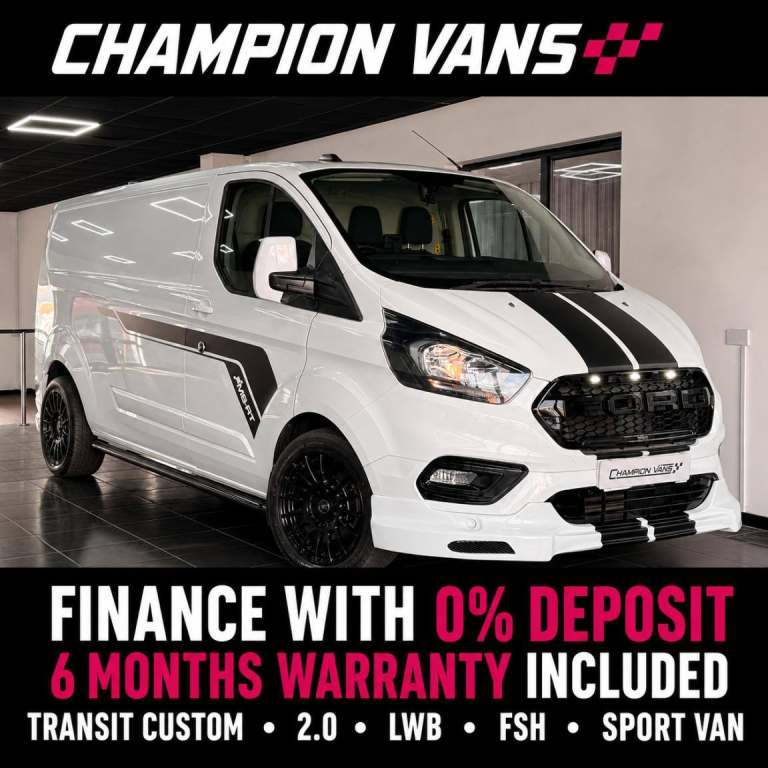 2020 Ford Transit Custom L2H1 2.0 300 EcoBlue Leader Heavy Duty Racking