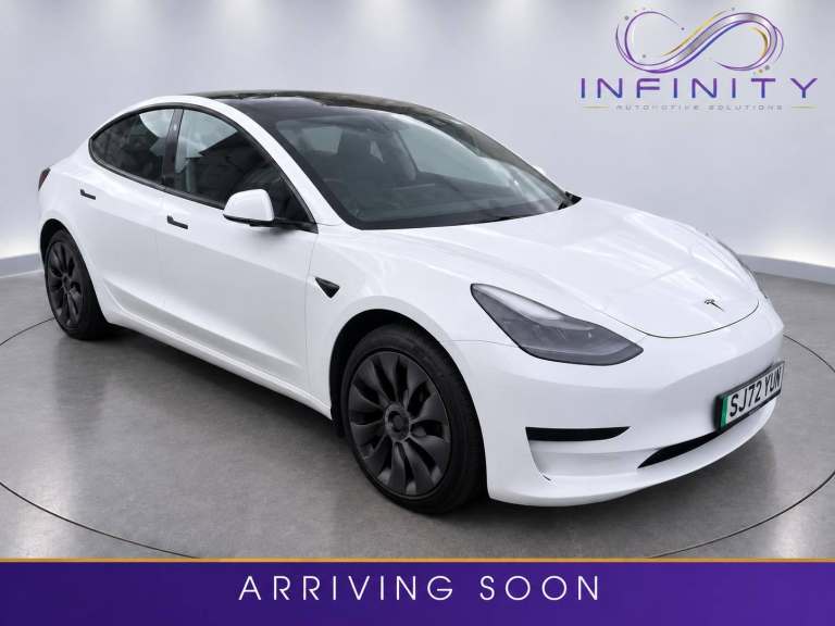 2022 Tesla Model 3 RWD 4dr Auto SALOON ELECTRIC Automatic