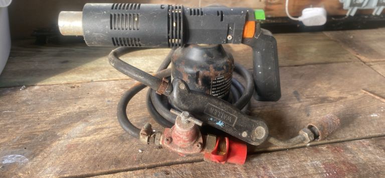 Waller DT 750 portable gas torch kit