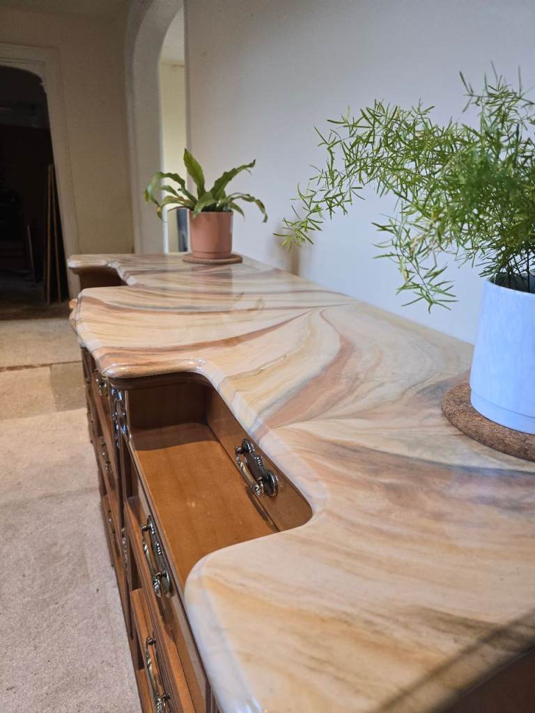 Luxury Windsor Buffet Bedroom Set (marble tops)