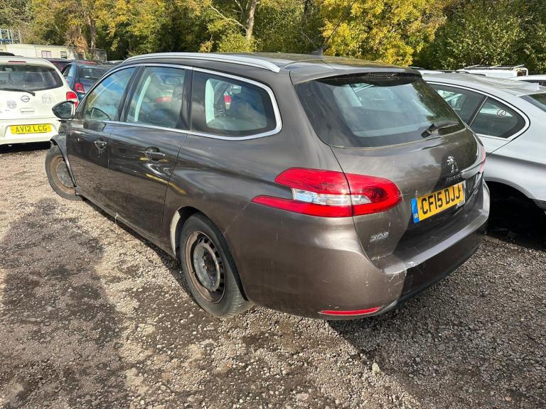 2015 PEUGEOT 308 BROWN BREAKING SPARES PARTS