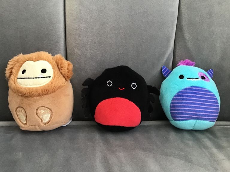 Mini Squishmallows Bundle, 3 Soft Toys