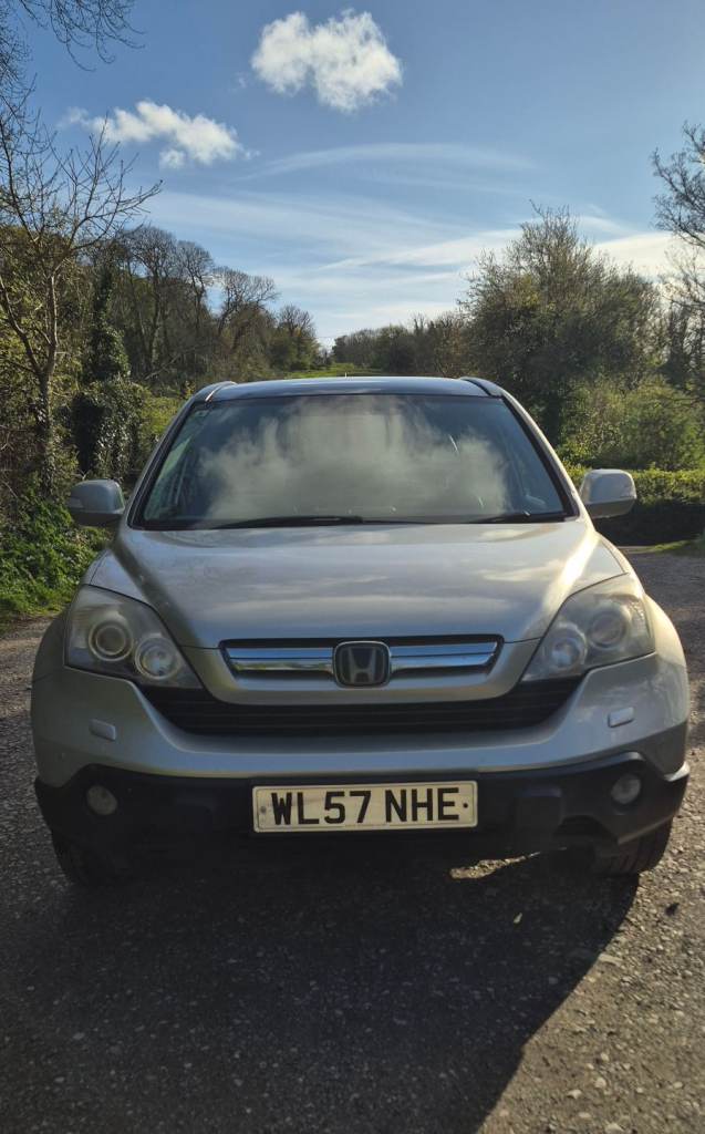 Silver with a gold tint CRV 